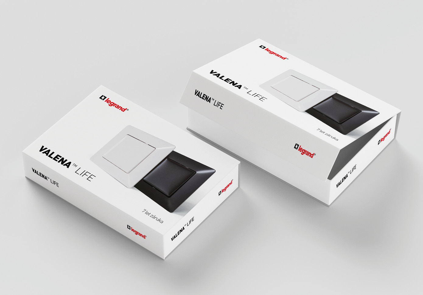 Legrand papírová krabice na designové řady vypínačů