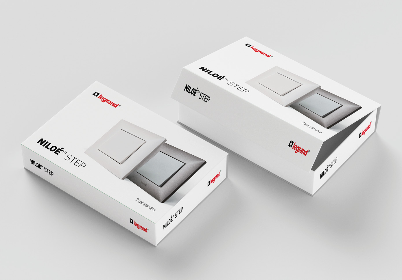 Legrand papírová krabice na designové řady vypínačů